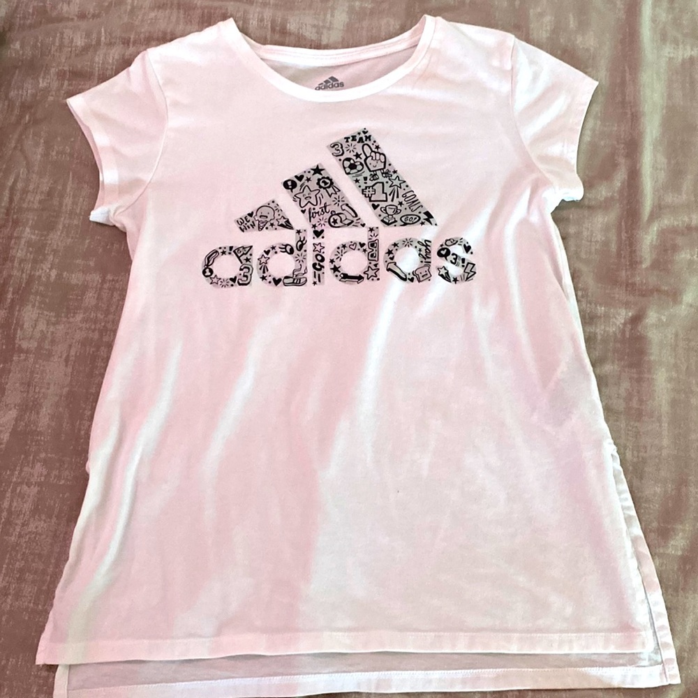 Adidas white shirt